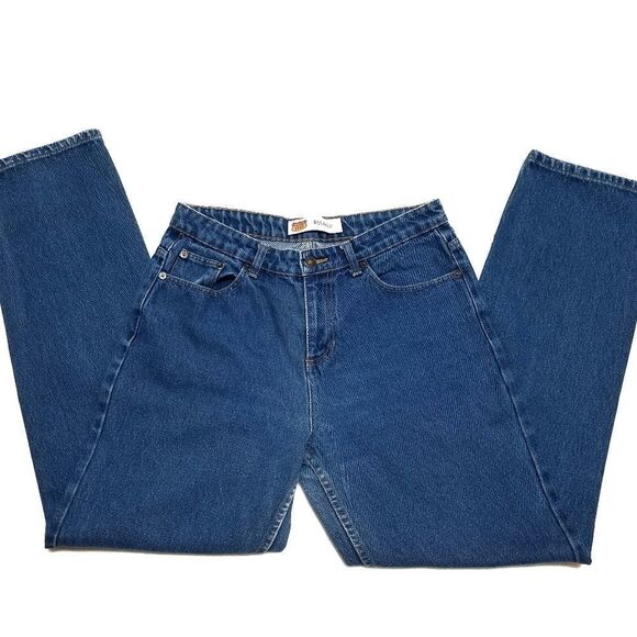 VINTAGE Dark Wash Relaxed Fit Mid Wash Route 66 10 - Picture 2 of 7